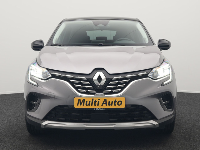 Renault Captur 1.6 E-Tech Initiale Paris Plug In Hybrid 160pk Dealer O.H PHEV | Adaptive Cruise | 360 Camera | Lederen Sportstoelen Verwarmd |