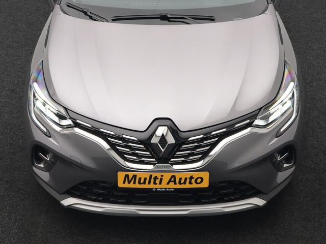 Renault Captur 1.6 E-Tech Initiale Paris Plug In Hybrid 160pk Dealer O.H PHEV | Adaptive Cruise | 360 Camera | Lederen Sportstoelen Verwarmd |