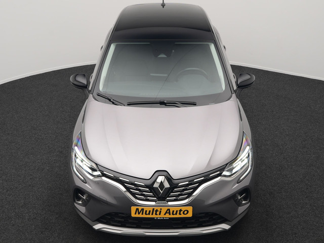 Renault Captur 1.6 E-Tech Initiale Paris Plug In Hybrid 160pk Dealer O.H PHEV | Adaptive Cruise | 360 Camera | Lederen Sportstoelen Verwarmd |