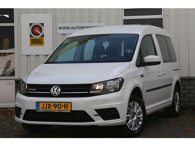 Volkswagen Caddy 1.4 TGI Trendline 5Persoons Automaat*Perfect VW Onderh.*2x zijschuifdeur Stoelverw. Cruise-Control Climate-Control Parkeersens.V
