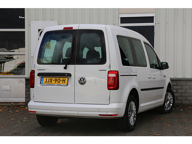 Volkswagen Caddy 1.4 TGI Trendline 5Persoons Automaat*Perfect VW Onderh.*2x zijschuifdeur Stoelverw. Cruise-Control Climate-Control Parkeersens.V