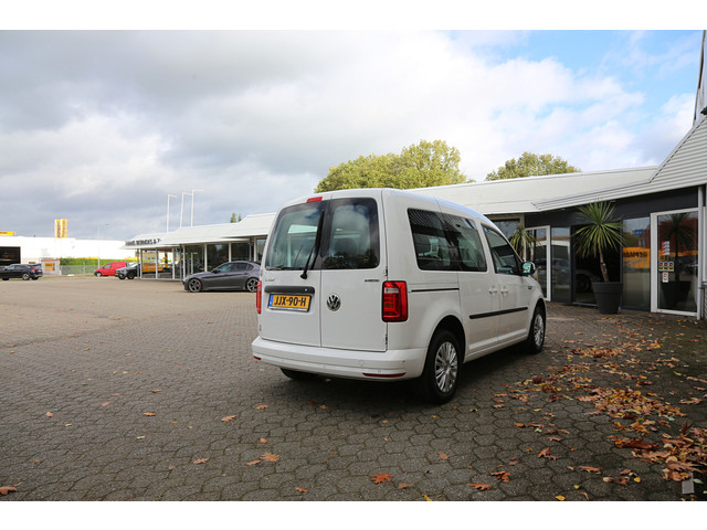 Volkswagen Caddy 1.4 TGI Trendline 5Persoons Automaat*Perfect VW Onderh.*2x zijschuifdeur Stoelverw. Cruise-Control Climate-Control Parkeersens.V