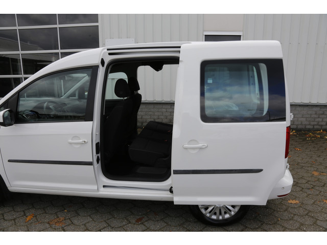 Volkswagen Caddy 1.4 TGI Trendline 5Persoons Automaat*Perfect VW Onderh.*2x zijschuifdeur Stoelverw. Cruise-Control Climate-Control Parkeersens.V