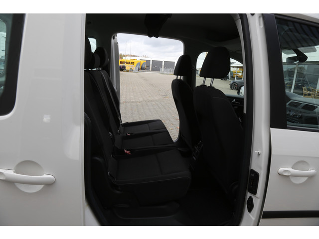 Volkswagen Caddy 1.4 TGI Trendline 5Persoons Automaat*Perfect VW Onderh.*2x zijschuifdeur Stoelverw. Cruise-Control Climate-Control Parkeersens.V
