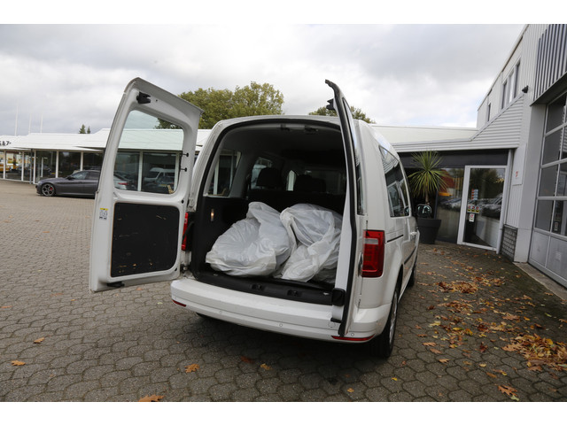 Volkswagen Caddy 1.4 TGI Trendline 5Persoons Automaat*Perfect VW Onderh.*2x zijschuifdeur Stoelverw. Cruise-Control Climate-Control Parkeersens.V