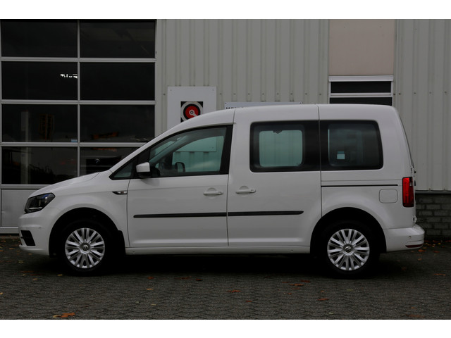 Volkswagen Caddy 1.4 TGI Trendline 5Persoons Automaat*Perfect VW Onderh.*2x zijschuifdeur Stoelverw. Cruise-Control Climate-Control Parkeersens.V