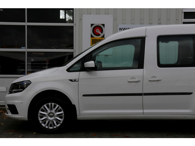 Volkswagen Caddy 1.4 TGI Trendline 5Persoons Automaat*Perfect VW Onderh.*2x zijschuifdeur Stoelverw. Cruise-Control Climate-Control Parkeersens.V
