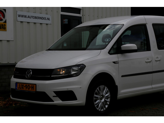 Volkswagen Caddy 1.4 TGI Trendline 5Persoons Automaat*Perfect VW Onderh.*2x zijschuifdeur Stoelverw. Cruise-Control Climate-Control Parkeersens.V
