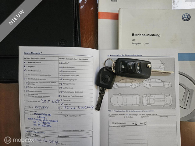 Volkswagen up! 1.0 Street up! Navi Cruise Control Stoelverwarming