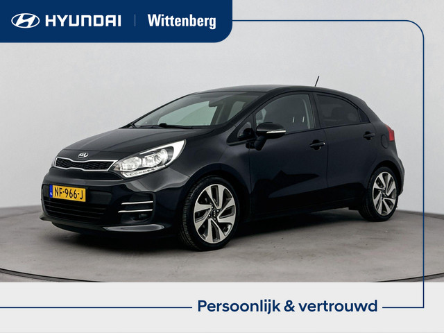 kia-rio-1.2-cvvt-executiveline---navi---clima---cruise---camera---pdc---privacy-glass---lm-velgen---stuur---stoelverwarming--