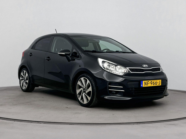 Kia Rio 1.2 CVVT EXECUTIVELINE | NAVI | CLIMA | CRUISE | CAMERA | PDC | PRIVACY GLASS | LM VELGEN | STUUR- & STOELVERWARMING |
