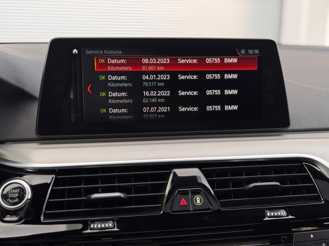 BMW 5 Serie 530i High Executive Dak Memory Camera HuD