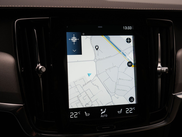 Volvo V90 T6 AWD R-Design Plug In Hybrid 340pk Dealer O.H PHEV | Trekhaak Af Fabriek | Panodak | Adaptive Cruise | Head Up | Harman & Kard