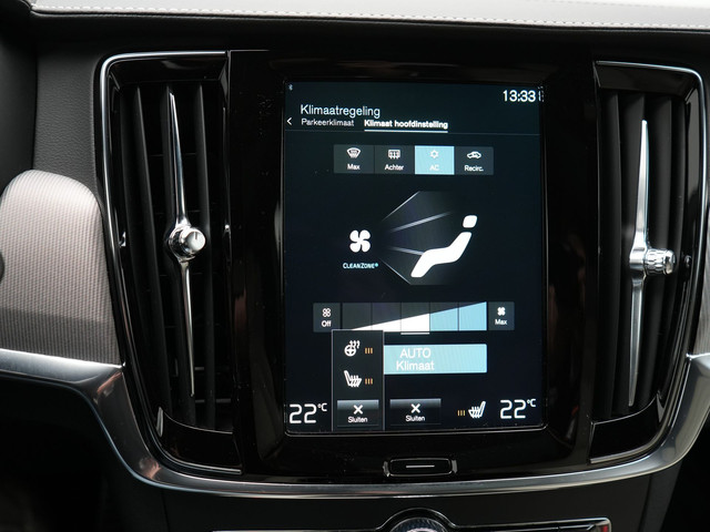 Volvo V90 T6 AWD R-Design Plug In Hybrid 340pk Dealer O.H PHEV | Trekhaak Af Fabriek | Panodak | Adaptive Cruise | Head Up | Harman & Kard