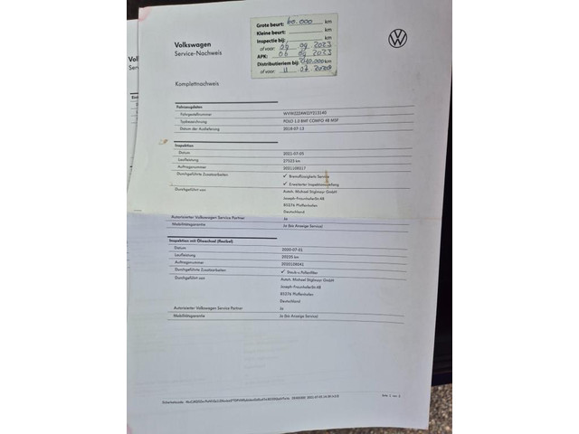 Volkswagen Polo Dealeronderhouden CarPlay Navi Dodehoekwaarschuwing Apps Stoelverwarming