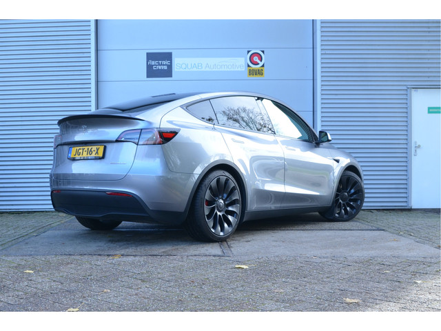 Tesla Model Y Performance AWD 75 kWh Enhanced AutoPilot, Trekhaak (1.600kg), BTW auto
