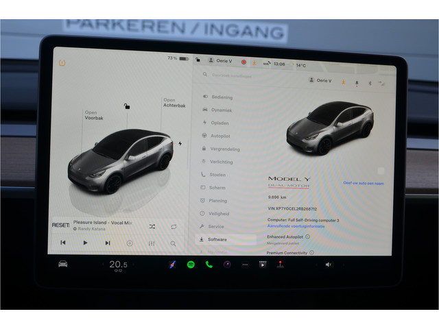Tesla Model Y Performance AWD 75 kWh Enhanced AutoPilot, Trekhaak (1.600kg), BTW auto