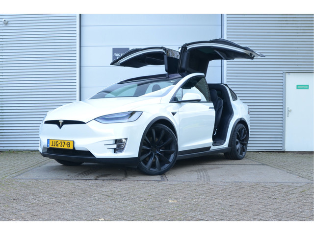Tesla Model X Long Range 6p. Raven, Adaptive Luchtvering, AutoPilot3.0+FSD (twv 7.500,-)