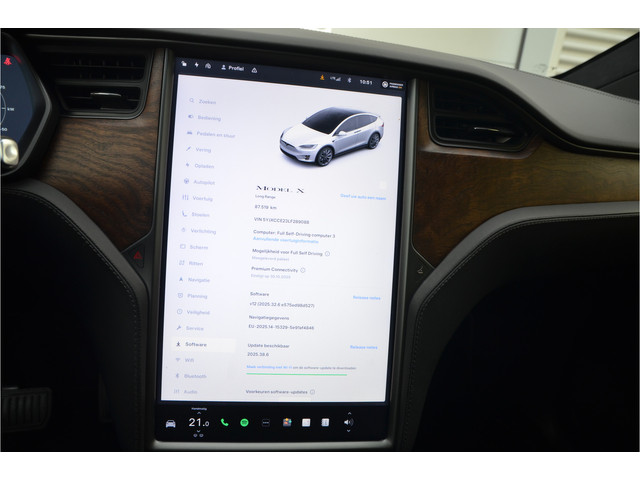 Tesla Model X Long Range 6p. Raven, Adaptive Luchtvering, AutoPilot3.0+FSD (twv 7.500,-)