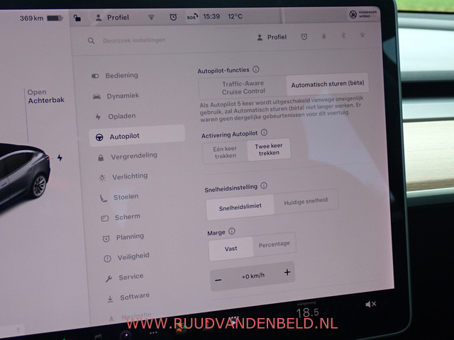 Tesla Model 3 Long Range AWD 75kWh 91%SOH !! FACELIFT !! WARMTEPOMP TREKHAAK 19''SPORT