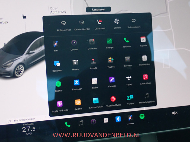 Tesla Model 3 Long Range AWD 75kWh 91%SOH !! FACELIFT !! WARMTEPOMP TREKHAAK 19''SPORT