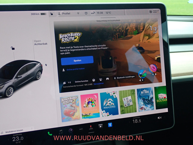 Tesla Model 3 Long Range AWD 75kWh 91%SOH !! FACELIFT !! WARMTEPOMP TREKHAAK 19''SPORT