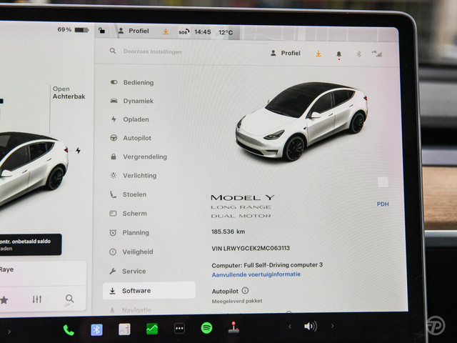 Tesla Model Y Long Range Dual Motor AWD 75 kWh Panoramadak 21 Zwart Leder Autopilot incl. BTW