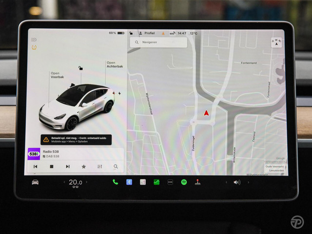 Tesla Model Y Long Range Dual Motor AWD 75 kWh Panoramadak 21 Zwart Leder Autopilot incl. BTW