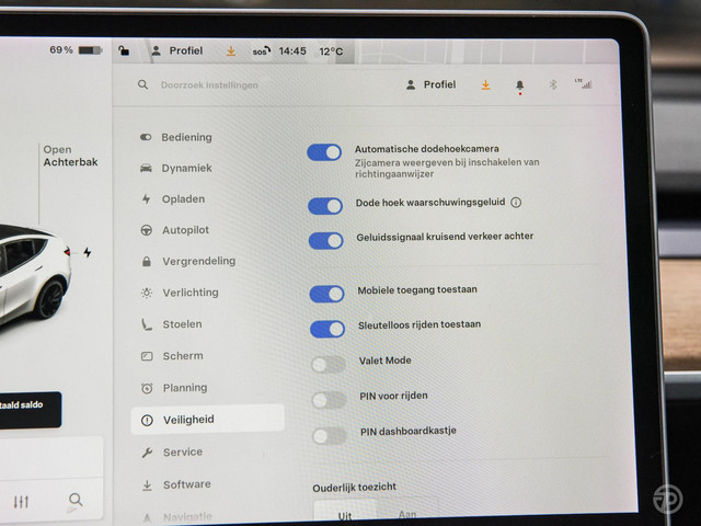 Tesla Model Y Long Range Dual Motor AWD 75 kWh Panoramadak 21 Zwart Leder Autopilot incl. BTW