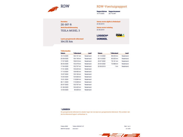 Tesla Model 3 Long Range Dual Motor AWD 75 kWh EAP Enhanced Autopilot!
