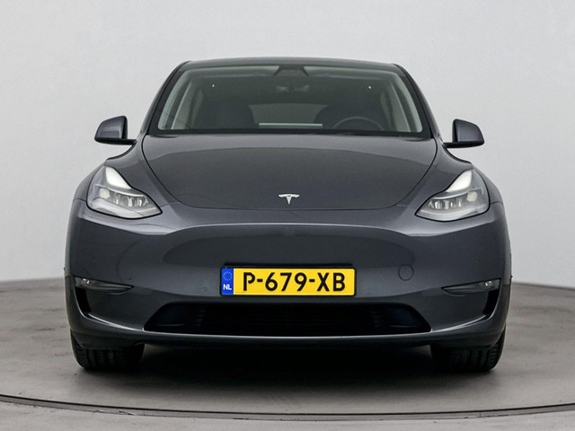 Tesla Model Y Long Range AWD 75 kWh | Leder | Panoramadak | Trekhaak afn.kogel | Navi | Cruise | Soh 91,8% |
