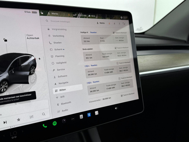 Tesla Model Y Long Range AWD 75 kWh | Leder | Panoramadak | Trekhaak afn.kogel | Navi | Cruise | Soh 91,8% |