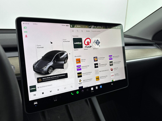 Tesla Model Y Long Range AWD 75 kWh | Leder | Panoramadak | Trekhaak afn.kogel | Navi | Cruise | Soh 91,8% |