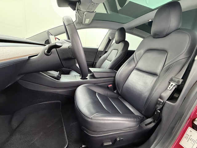 Tesla Model 3 GERESERVEERD Long Range AWD 75kWh 463PK 19Lmv FSD-3 Computer Premium Audio AutoPilot Panoramadak Camera's Leer Adaptive-Cruise-