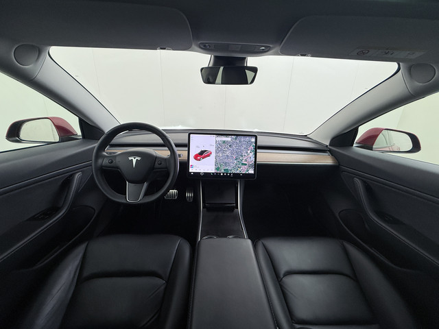 Tesla Model 3 GERESERVEERD Long Range AWD 75kWh 463PK 19Lmv FSD-3 Computer Premium Audio AutoPilot Panoramadak Camera's Leer Adaptive-Cruise-