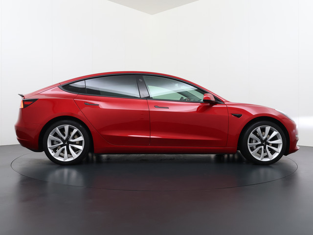 Tesla Model 3 GERESERVEERD Long Range AWD 75kWh 463PK 19Lmv FSD-3 Computer Premium Audio AutoPilot Panoramadak Camera's Leer Adaptive-Cruise-