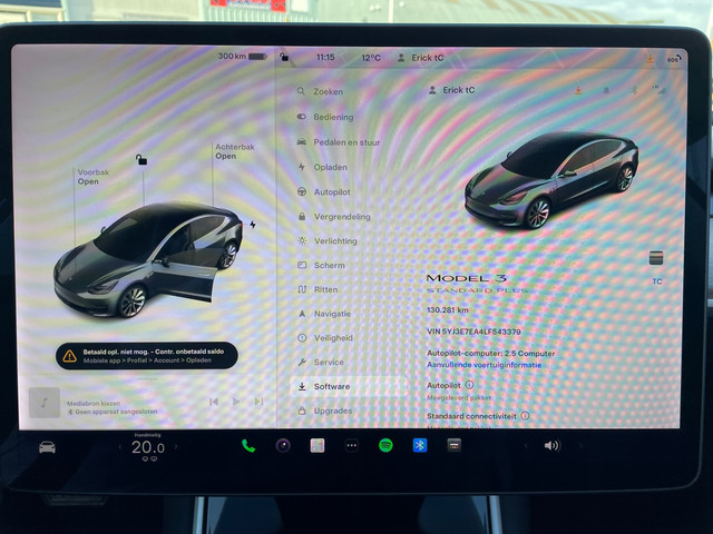 Tesla Model 3 Standard RWD Plus 60 kWh 1E EIG ORG NL DEALEROND|19INCH|AUTOPILOT|APPLECARPLAY|STOELVRM|LEDER|NAVI|LED|