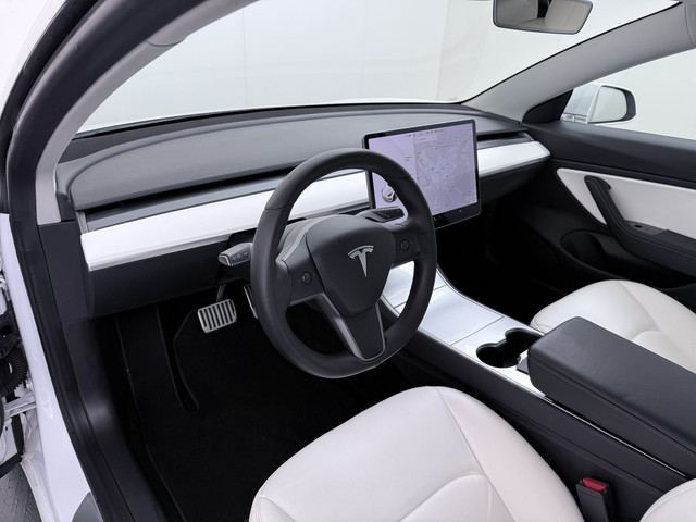 Tesla Model 3 gereserveerd Long Range AWD 75kWh Lmv Navi Ecc Leder Panoramadak Adaptive Cruise Control Autopilot S.O.H. 88% Elek.Stoelen