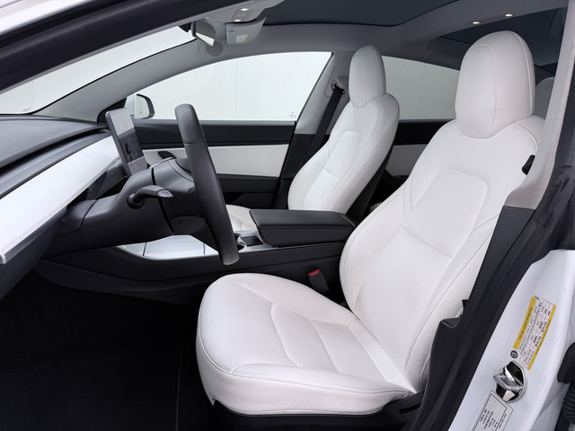 Tesla Model 3 gereserveerd Long Range AWD 75kWh Lmv Navi Ecc Leder Panoramadak Adaptive Cruise Control Autopilot S.O.H. 88% Elek.Stoelen