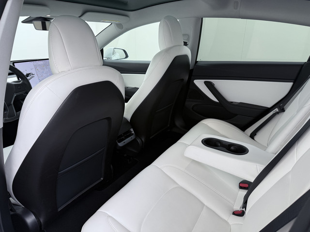 Tesla Model 3 gereserveerd Long Range AWD 75kWh Lmv Navi Ecc Leder Panoramadak Adaptive Cruise Control Autopilot S.O.H. 88% Elek.Stoelen