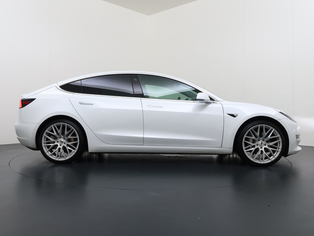 Tesla Model 3 gereserveerd Long Range AWD 75kWh Lmv Navi Ecc Leder Panoramadak Adaptive Cruise Control Autopilot S.O.H. 88% Elek.Stoelen