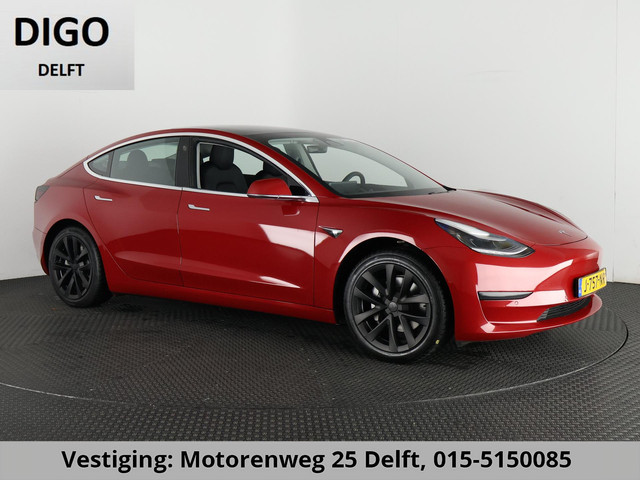 Tesla Model 3 RWD 60 kWh (238PK) ACCUTEST 91% BEREIK 391 KM GARANTIE MOGELIJK 9-2030* PANO.LEDER. STOELVERWARMING