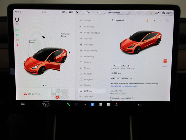 Tesla Model 3 RWD 60 kWh (238PK) ACCUTEST 91% BEREIK 391 KM GARANTIE MOGELIJK 9-2030* PANO.LEDER. STOELVERWARMING