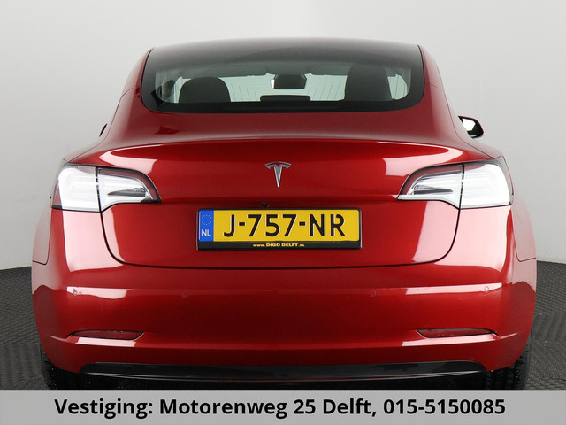 Tesla Model 3 RWD 60 kWh (238PK) ACCUTEST 91% BEREIK 391 KM GARANTIE MOGELIJK 9-2030* PANO.LEDER. STOELVERWARMING