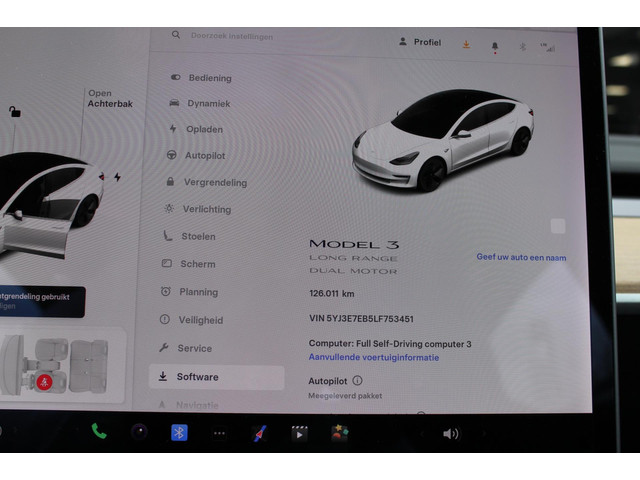 Tesla Model 3 Long Range AWD 75 kWh 1e EIG AUTOPILOT LEER INCL. BTW