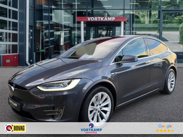 Tesla Model X 100D 7P TREKHAAK CAMERA LEDER NAVI CRUISE STOELVERW