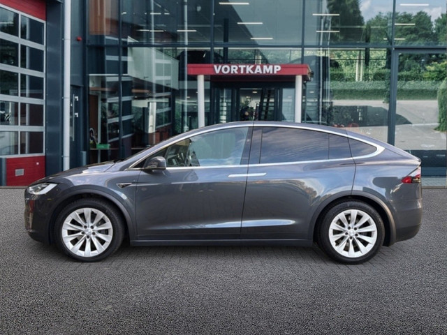 Tesla Model X 100D 7P TREKHAAK CAMERA LEDER NAVI CRUISE STOELVERW