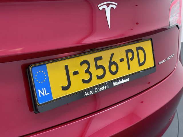 Tesla Model 3 Long Range AWD 75kWh 463PK Lmv FSD-3 Computer 18Lm Premium Audio AutoPilot Panoramadak Camera's Leer Adaptive-Cruise-Control+St