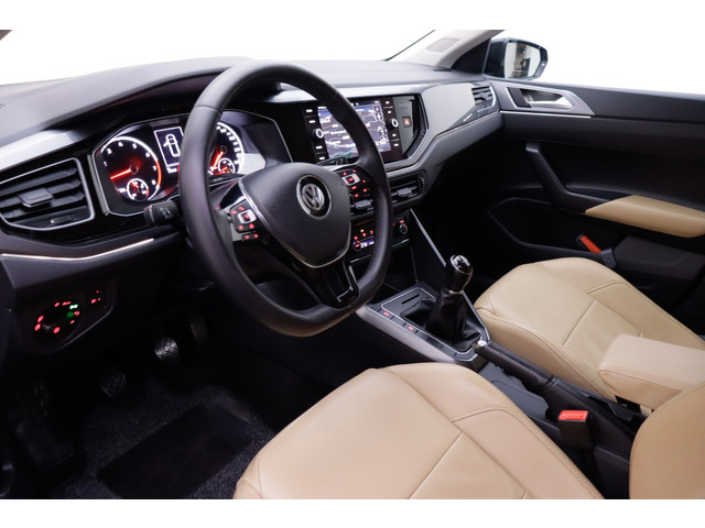 Volkswagen Polo 1.0TSI Highline Business R CARPLAY | LEDER | STOELVERW | ACC | NAVI | DAB | CLIMA | LMV 17''