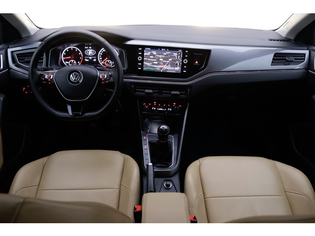 Volkswagen Polo 1.0TSI Highline Business R CARPLAY | LEDER | STOELVERW | ACC | NAVI | DAB | CLIMA | LMV 17''